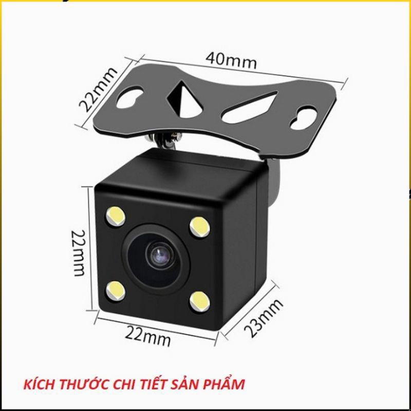 Camera lùi 4 led jack 2.5mm 5 chân - PKTT