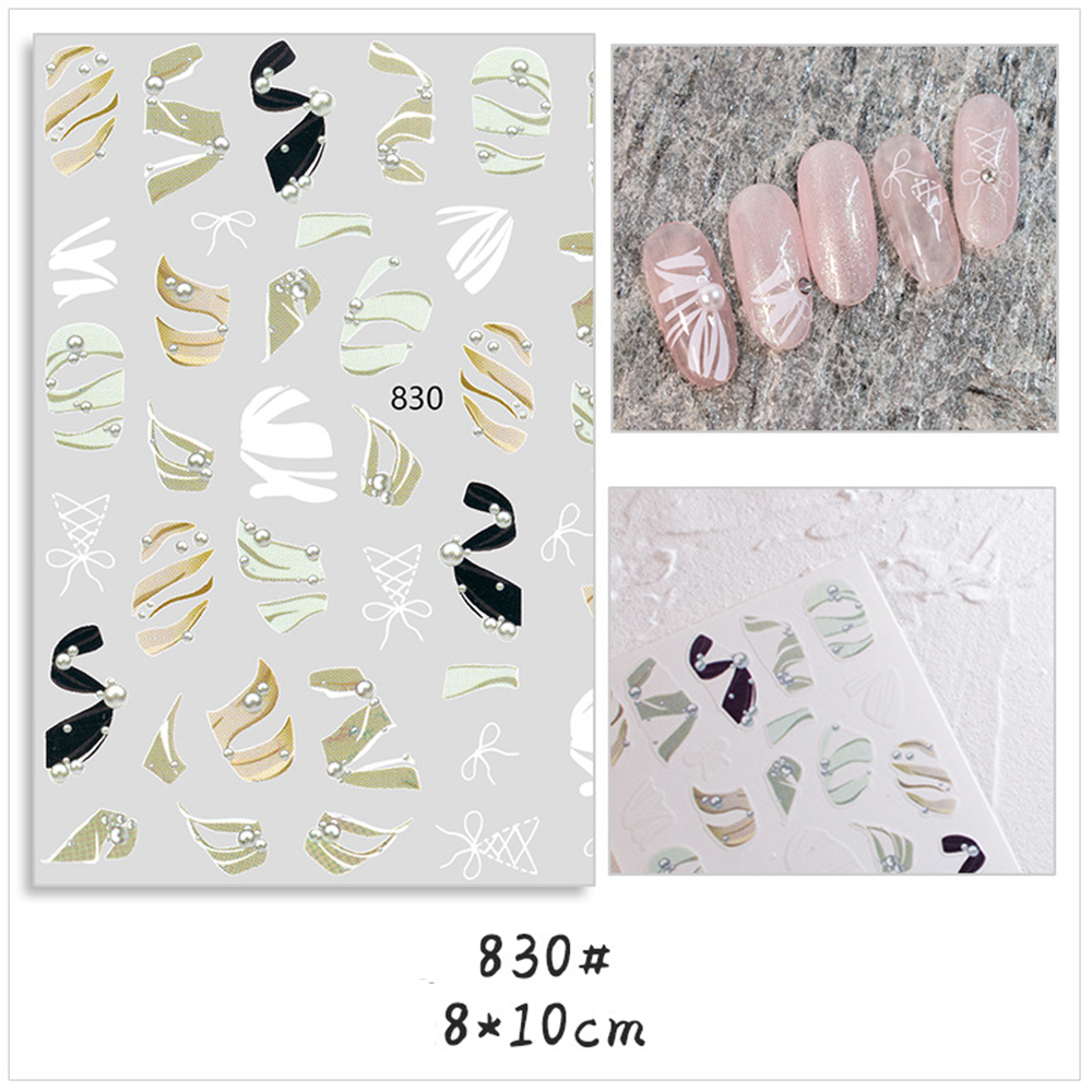 Miếng dán trang trí móng tay kiểu dáng 3d DIY