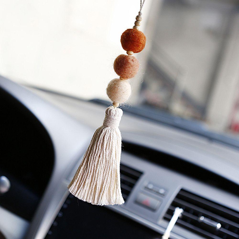 Mmluck Bóng Nỉ Tua Rua Treo Trang Trí Xe Hơi / Nhà Cửa