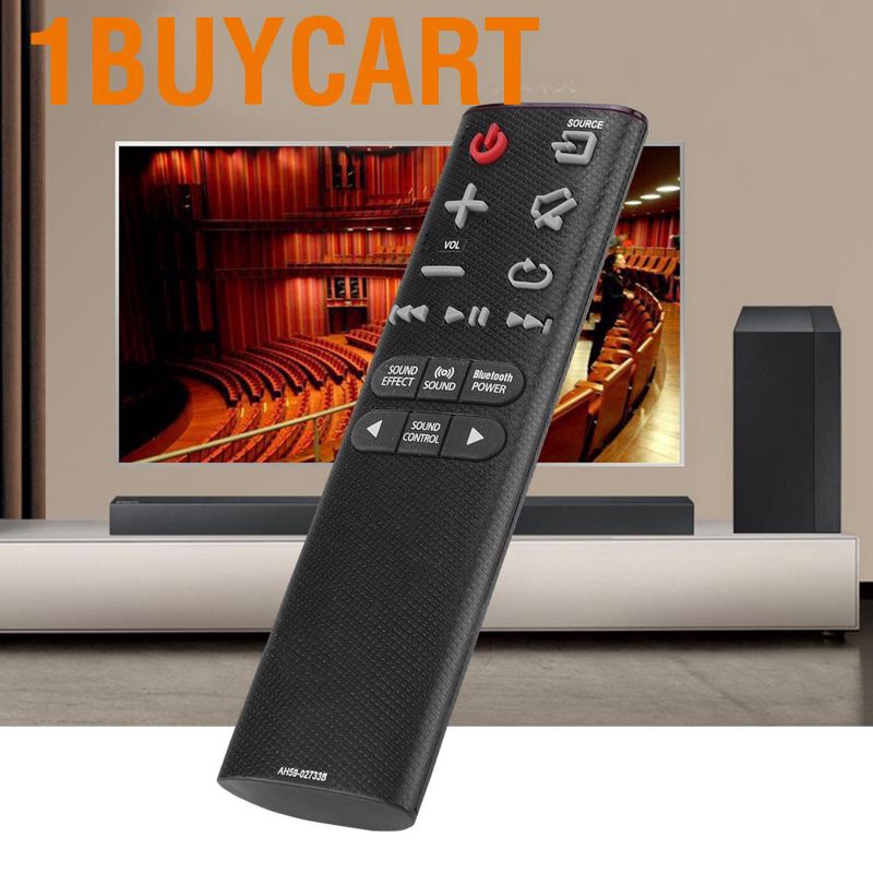 [1BUY]Điều Khiển Từ Xa Thay Thế Ah59-02733B Cho Loa Samsung Hw-J4000 Hw-K360 Hw-R450 Màu Đen