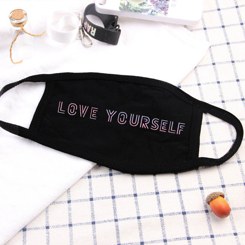 Khẩu Trang In Hình Nhóm Nhạc Bts Love Yourself