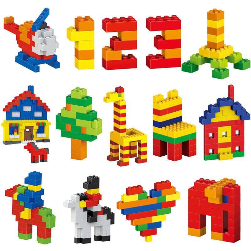 Bộ ghép Lego 1000 chi tiết cho bé