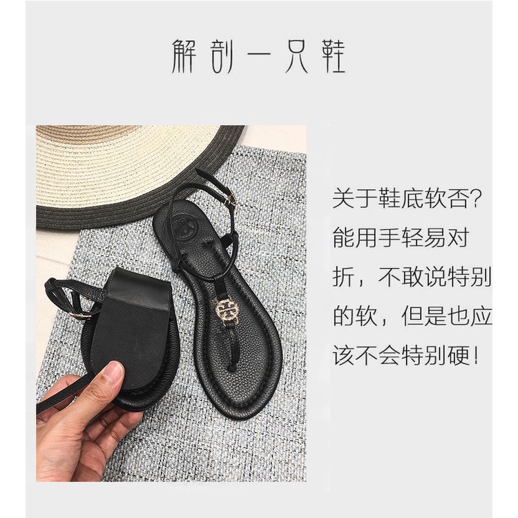 Giày Sandal Hở Mũi Bằng Da Thật Phong Cách La Mã Thời Trang Mùa Hè2023 Cỡ 41 42