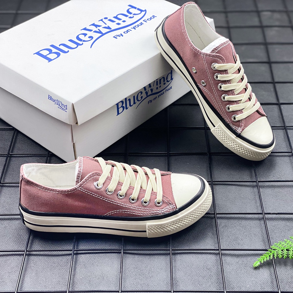 Giày Sneaker Vải Canvas Nữ BLUEWIND 68785