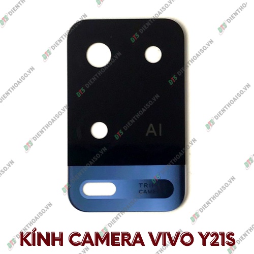 Mặt kính camera vivo y21s có sẵn keo