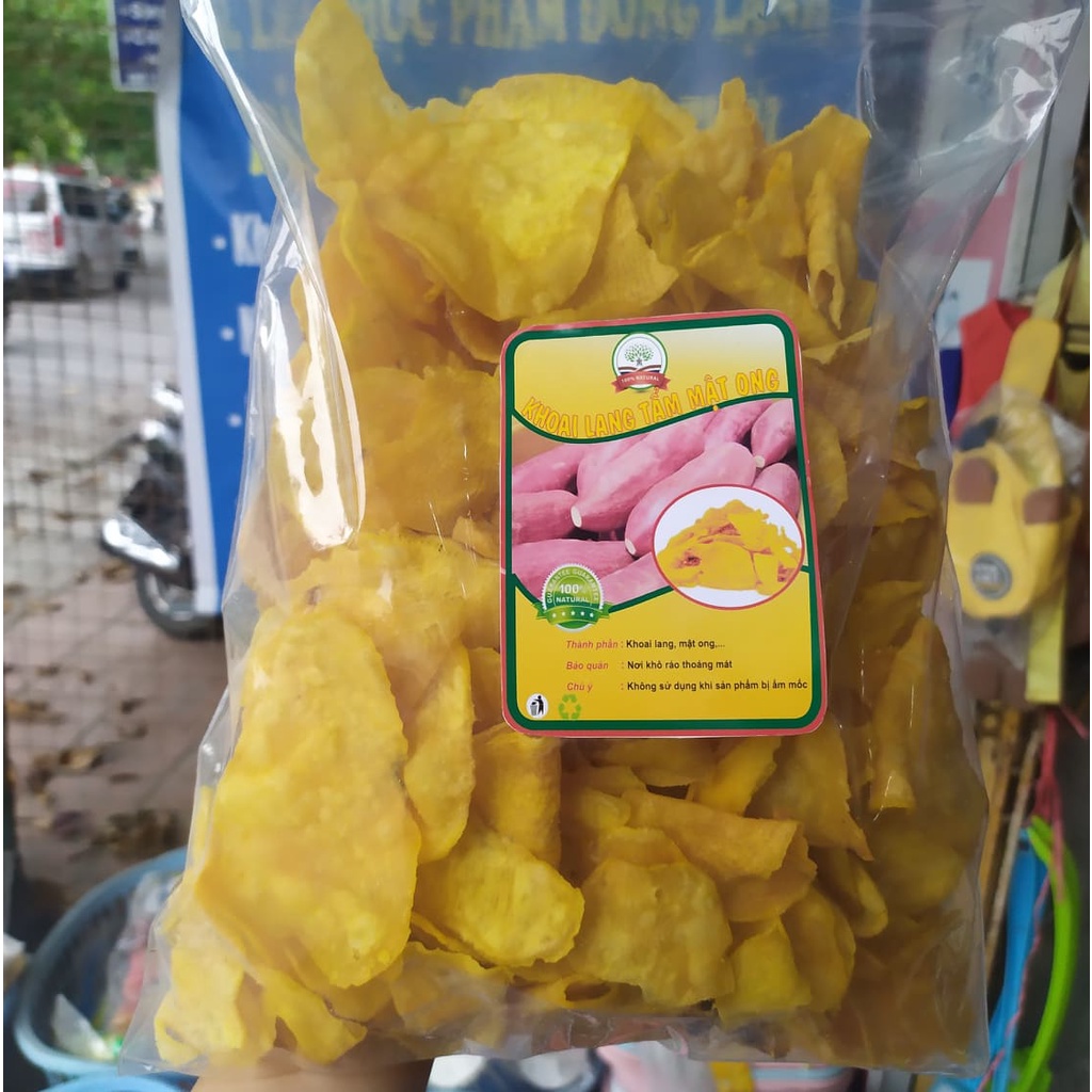 KHOAI LANG SẤY TẨM MẬT ONG GIÒN NGON