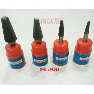 Đầu mài - Mũi doa hợp kim cán 6 - LX06, LX08, LX10, LX12, LX14, LX16