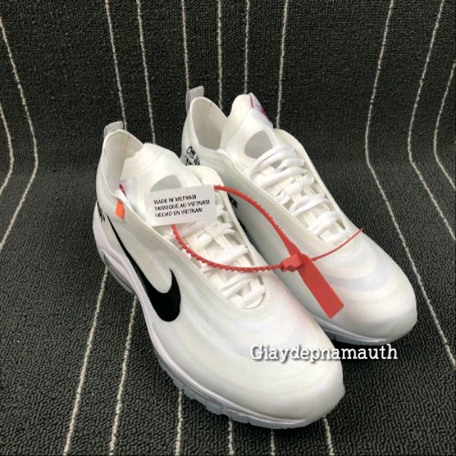 [Full Box] Giầy thể thao Nike Air Max 97 Off White trắng