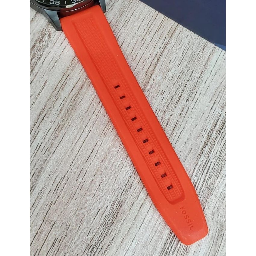 Đồng Hồ Nam Fossil BQ2500 Quartz Dây Silicone 45mm Mặt Viền Số