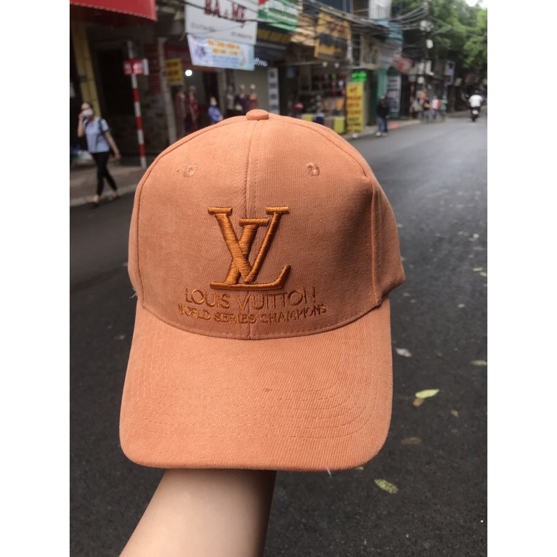Mũ lưỡi trai gân nhung LV ❤️FREESHIP ❤️ thời trang cao cấp N