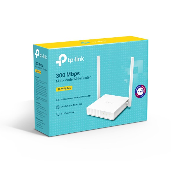 Router Wifi Chuẩn N TP-Link TL-WR844N Trắng - New model 2020 🔥