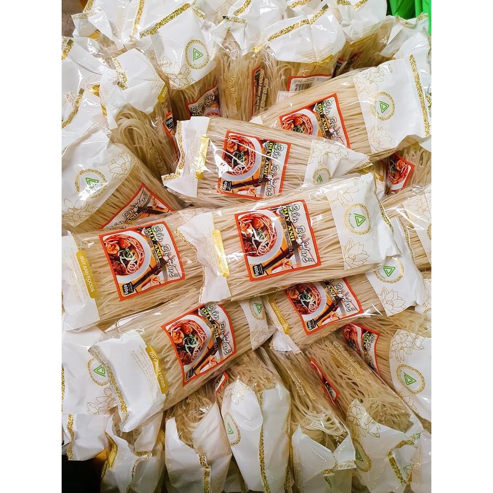 Bún bò Huế Duy Anh_Bún tươi sợi to đặc biệc_Bún tươi sợi to dạng khô