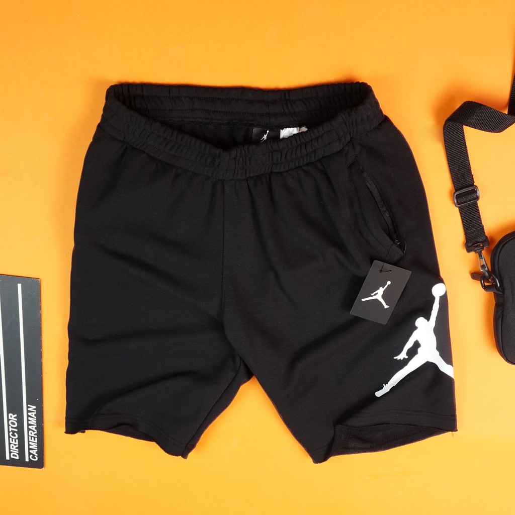 Quần short nỉ nam, quần đùi thể thao nam, mens short pants jordan chất thun nỉ da cá chính hãng, form tôn dáng | BigBuy360 - bigbuy360.vn