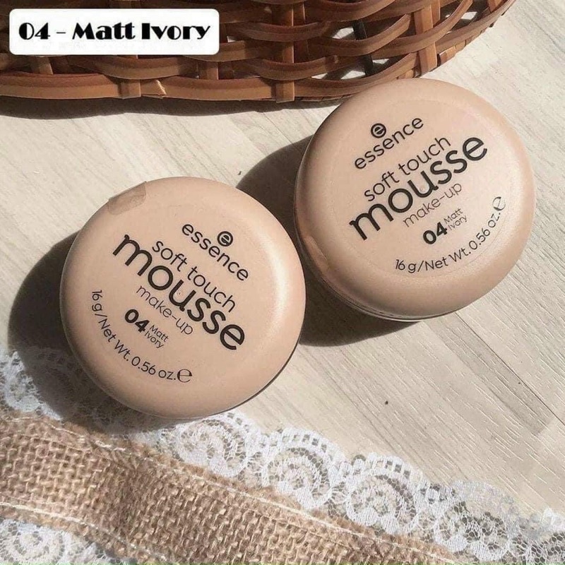 Phấn Tươi Đức Essence Soft Touch Mousse Make Up 04 - Chính Hãng
