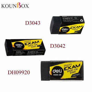 Tẩy bút chì màu đen tẩy sạch  Deli 3043
