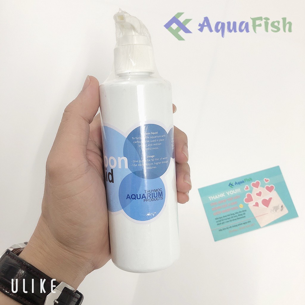 Dung Dịch Thay Thế Khí CO2 Dùng Cho Cây Thủy Sinh Carbon Liquid 300ml