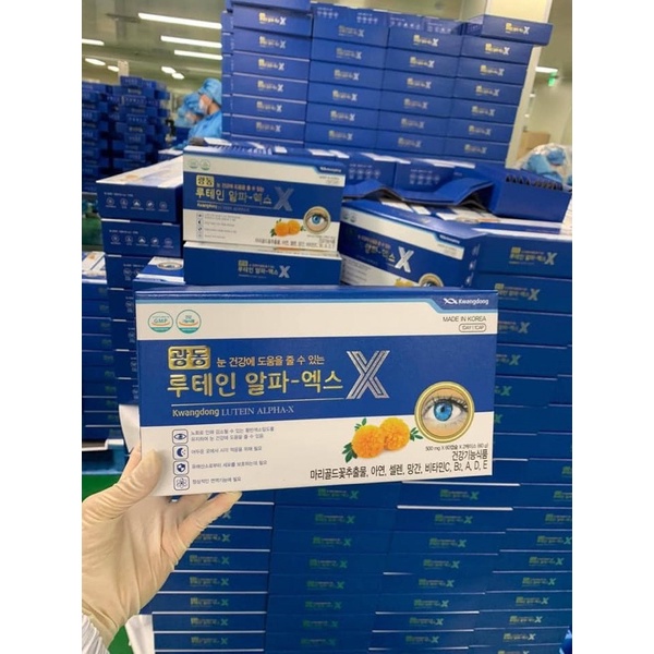 Viên Uống Bổ Mắt Kwangdong Hàn Quốc, Hộp 120 Viên