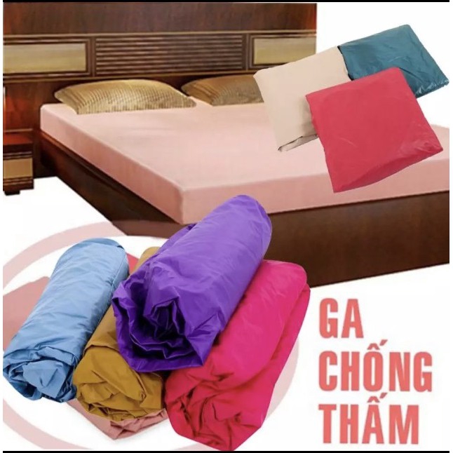 Tấm lót ga giường chống thấm nước - giao màu ngẫu nhiên