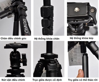 Chân Máy Benro A150 FBR0 (Tripod)