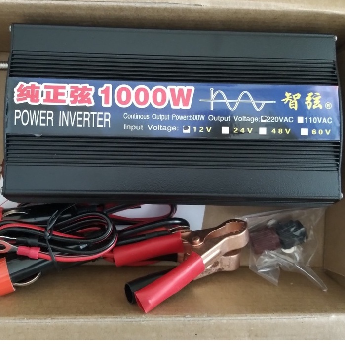 Bộ kich điện 12v lên 220v sin chuẩn 1000w