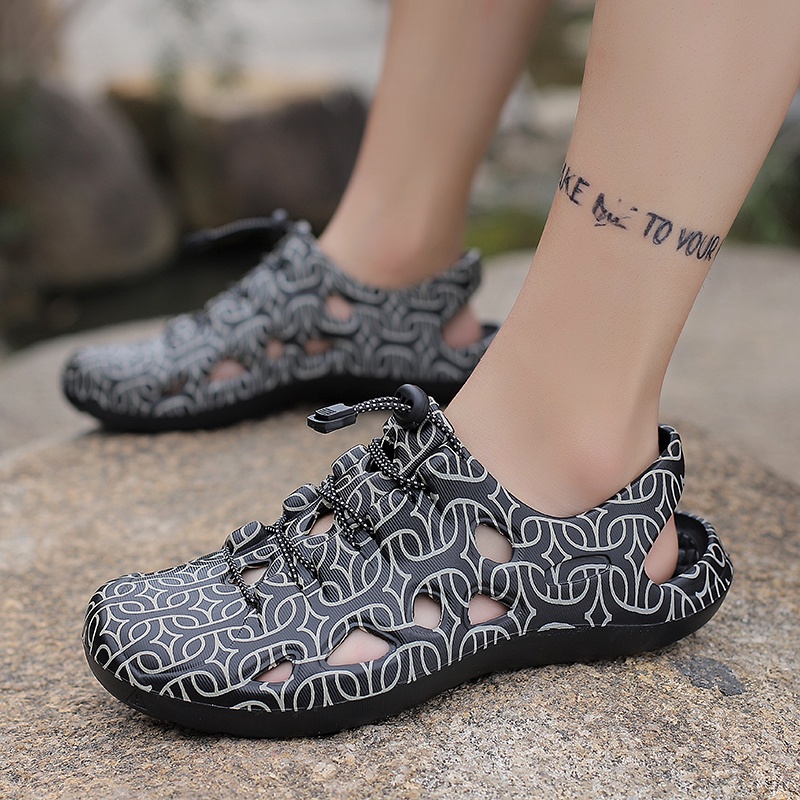 Giày Sandal Đế Mềm Chống Trượt Chống Thấm Nước 2022 Cho Nam