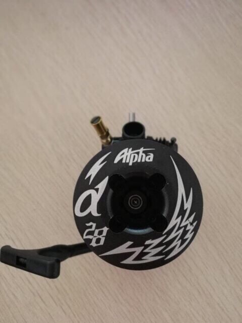 Động cơ Alpha 28 dùng cho xe xăng nitro 1/8
