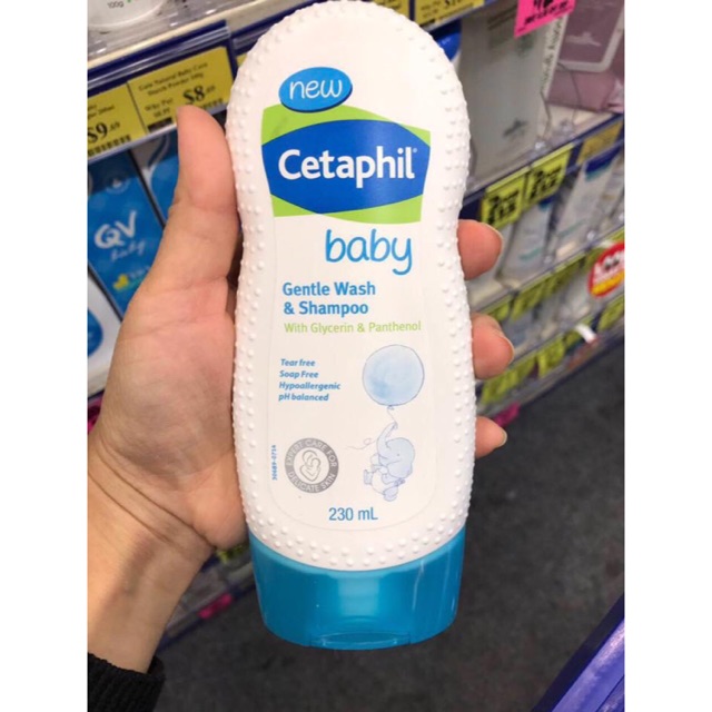 Sữa tắm gội cetaphil