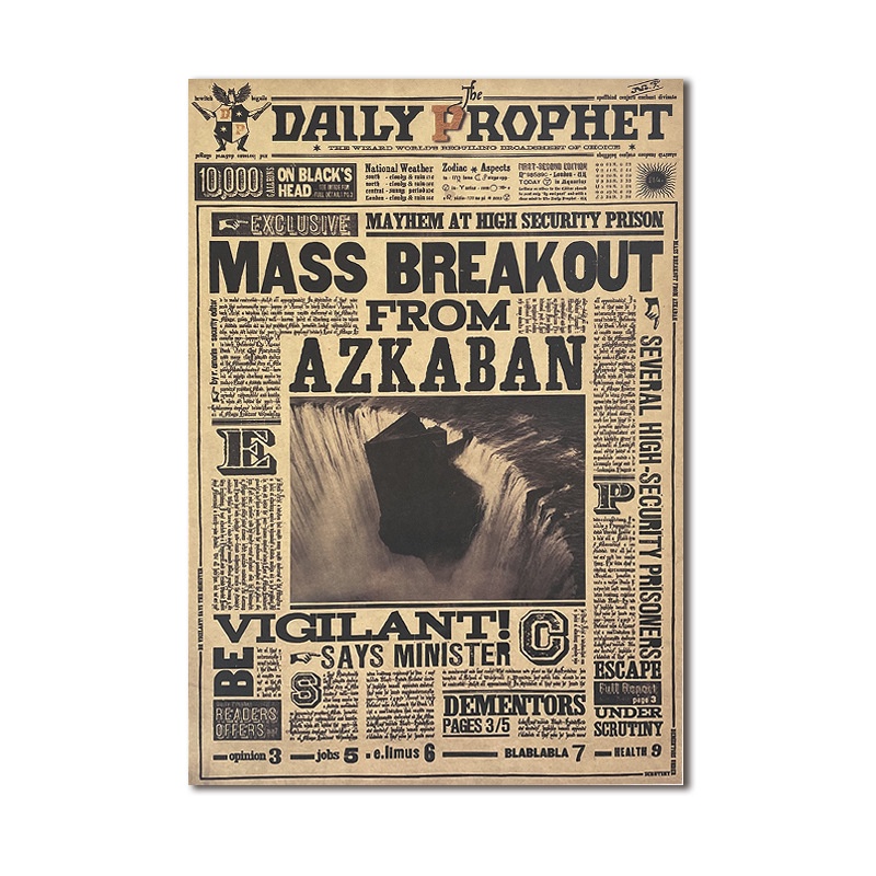 Poster Phim Harry Potter 42 + 30cm