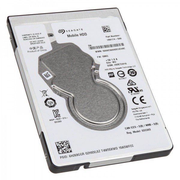 Ổ Cứng HDD Laptop 1TB Seagate 2.5 inch SATA3 6Gbs Cache 128MB Chính Hãng