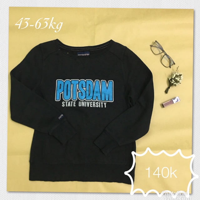 Sweater 2hand đen jansport