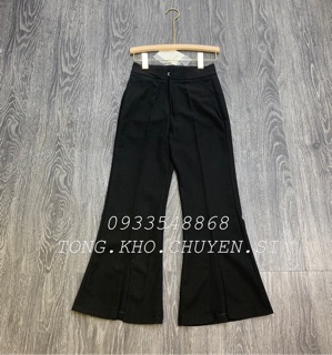 QUẦN ỐNG LOE XẺ GẤU PHONG CÁCH 433