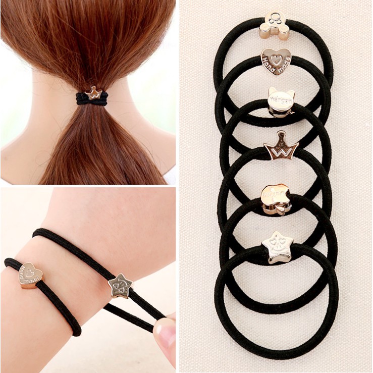 Combo 20 dây thun cột tóc style Hàn Quốc