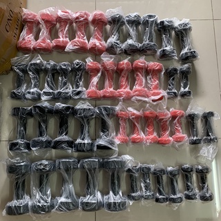 Tạ tay nhập khẩu 3kg (tạ sắt bọc cao su) - BROSMAN (bán theo cục - 1 cục 3kg)