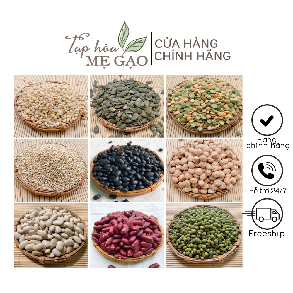 Đậu hạt hữu cơ cho bé ăn dặm