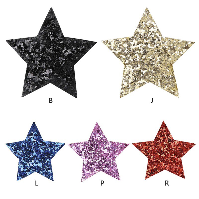 Kẹp tóc ngôi sao đính sequin lấp lánh dễ thương dành cho bé gái