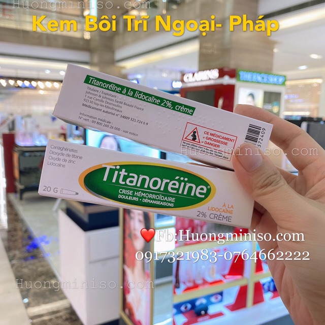 Kem bôi Tr ĩ Pháp 20g