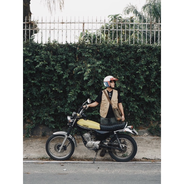 Nón bảo hiểm Kraft Helmet- Wings - Vintage Motocycle