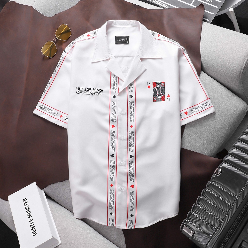 MENDE - The King Shirt - Áo sơ mi nam tay ngắn