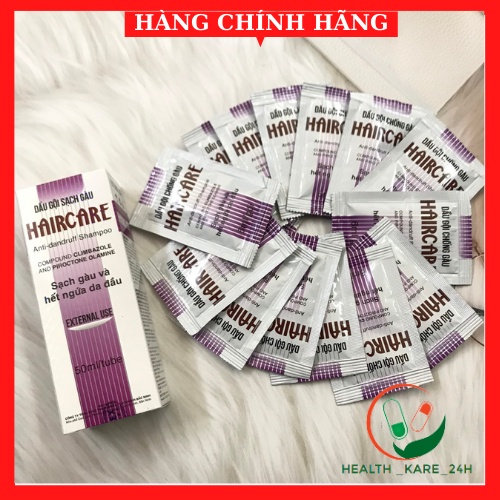 Dầu gội sạch gầu hết ngứa da đầu ngăn tiết bã nhờn tróc vẩy HAIRCARE cho mái tóc mềm mượt hết khô xơ chẻ ngọn