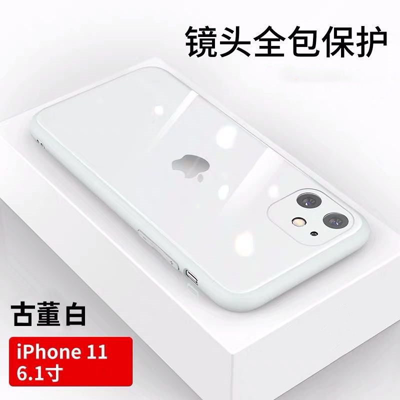 ♕ Ốp điện thoại lưng iPhone Lens all-inclusive 11 mobile phone case 11pro glass iphone11Pro max anti-fall men and women tide ultra-thin | BigBuy360 - bigbuy360.vn
