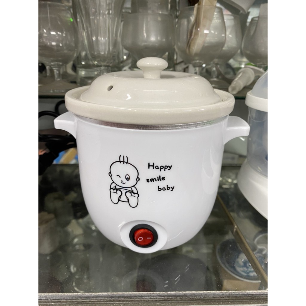 ✆❍♨Nồi chưng yến, hầm, nấu cháo bằng điện 0.7l