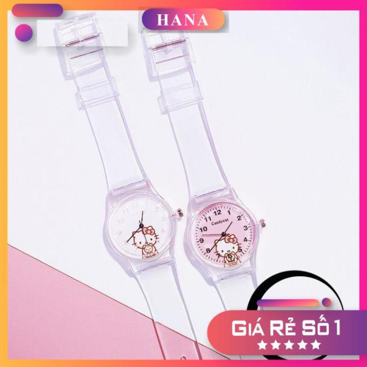 Đồng hồ thời trang nữ dây nhựa trong cá tính ZO79