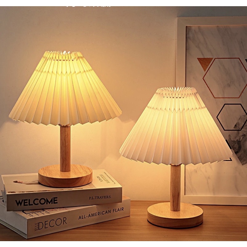 Đèn Ngủ Để Bàn, Đèn Ngủ Hình Nấm Trang Trí Phòng Phong Cách Vintage LEON OFFICIAL