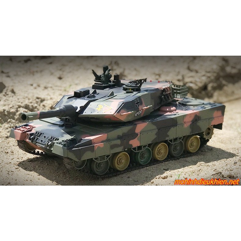 XE TĂNG  MÔ HÌNH ĐIỀU KHIỂN LEOPARD 2A5 TỈ LỆ 1/24