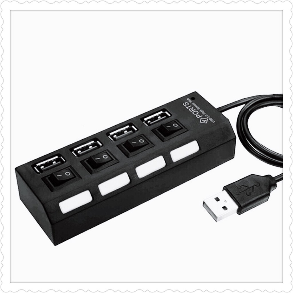 Hup USB 4port Công Tắc Bộ Chia Cổng Usb 4 Cổng 6 Cổng