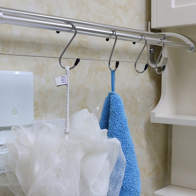 Móc Chữ S (Loại Cao Cấp Có Đầu Tròn) Treo Đồ Siêu Chắc - Treo Hàng Hóa - Inox Loại 1  vrg1456