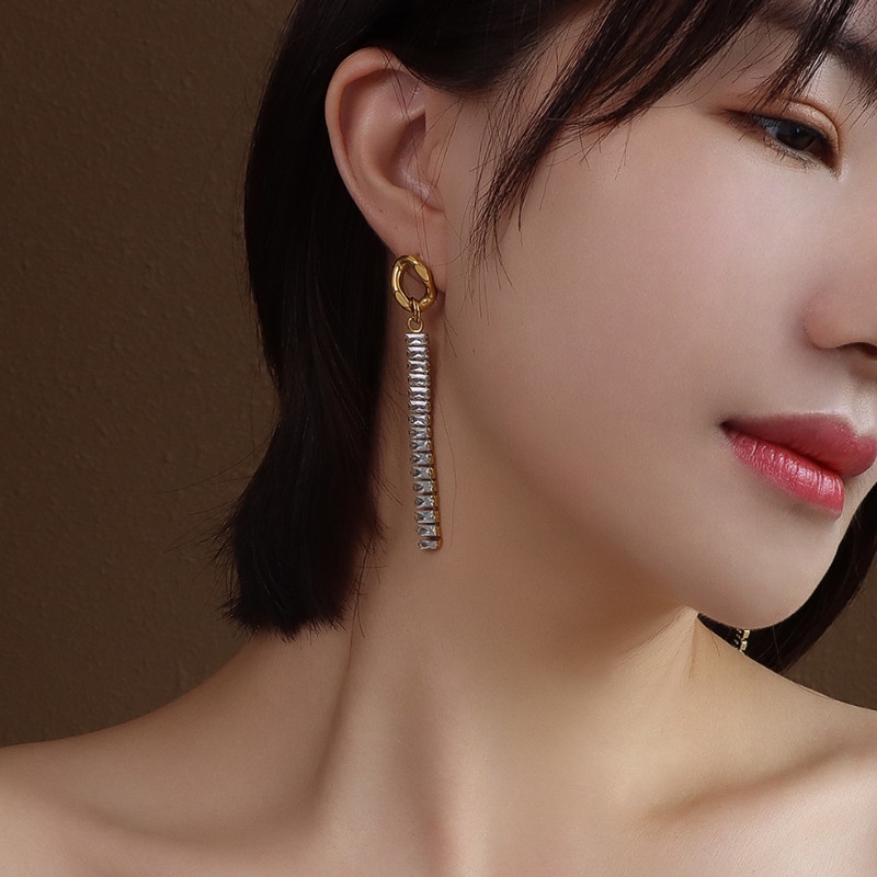 Bông Tai Sang Trọng Titan Ko Han Rỉ TT 3804