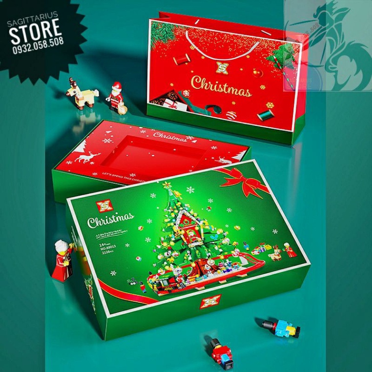 Lego SX 88013 Lắp Ráp Cây Thông Noel