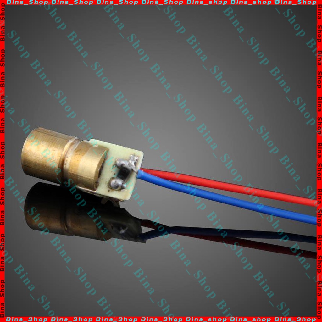Đèn Laze tia sáng đỏ 4.5V/5V 650nm Đầu phát tia Laser 5mw