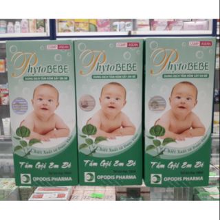 Phytobebe tắm rôm sảy em bé 100ml